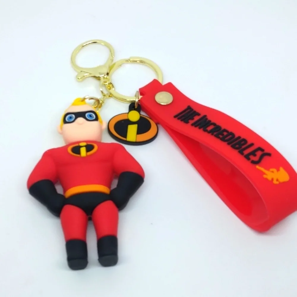 Mr incredible 3pc keychain
